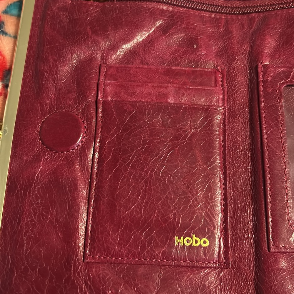 HOBO Lauren Clutch Wallet - Embroidered Plum - Picture 6 of 15